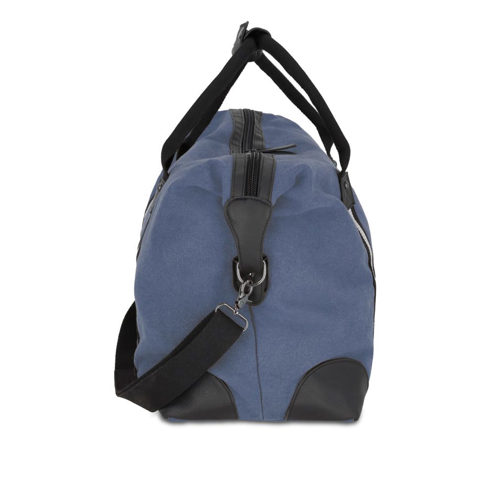Gerecycled katoenen canvas weekendtas Harper