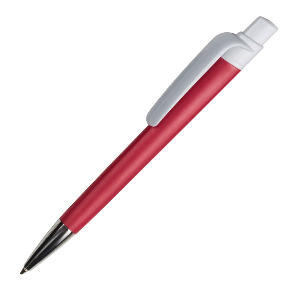 Balpen Prisma NFC - voor bedrijven en relatiegeschenken - Rood / Wit
