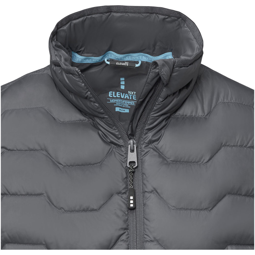 Petalite GRS gerecyclede geïsoleerde down bodywarmer voor dames