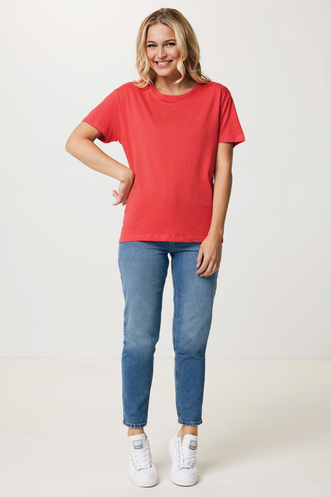 IQONIQ Yala dames lichtgewicht gerecycled katoen t-shirt