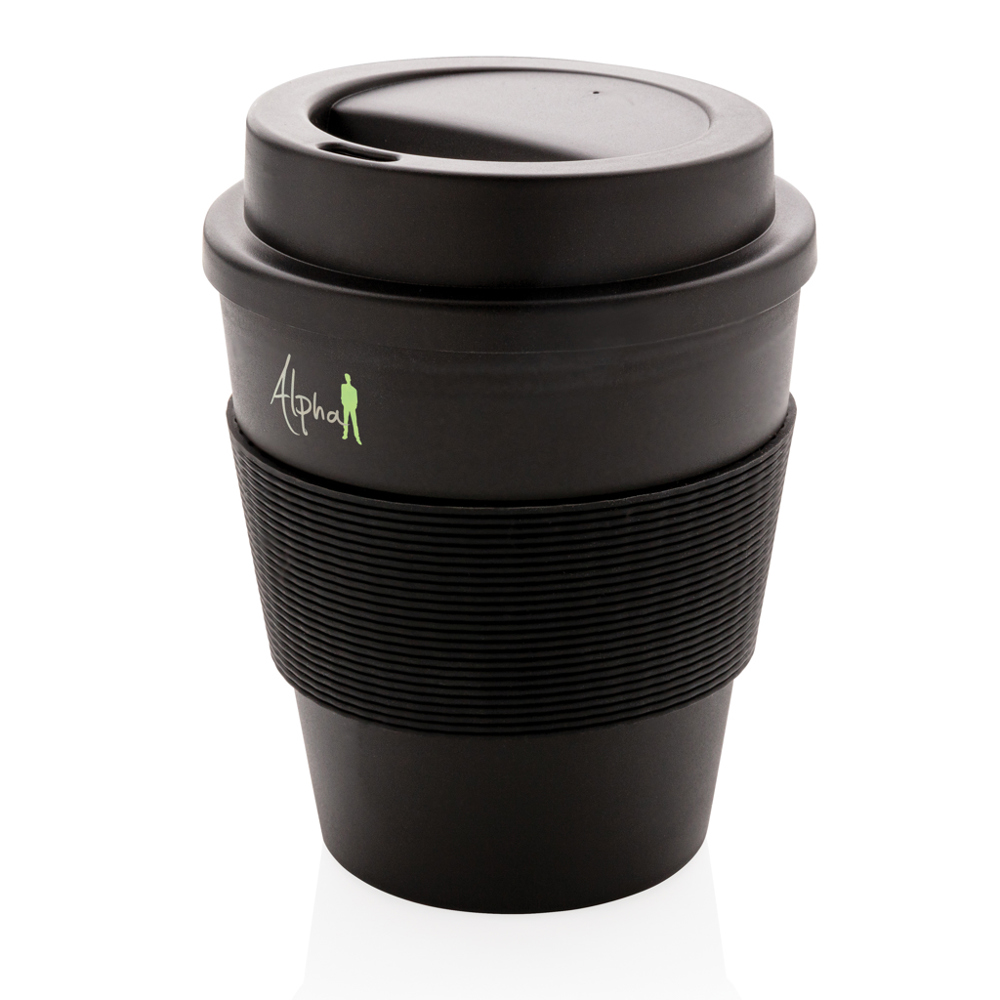 Herbruikbare koffiebeker met schroefdop 350ml