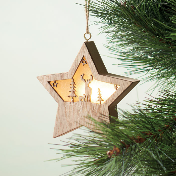 STARLIGHT - MDF ster met licht