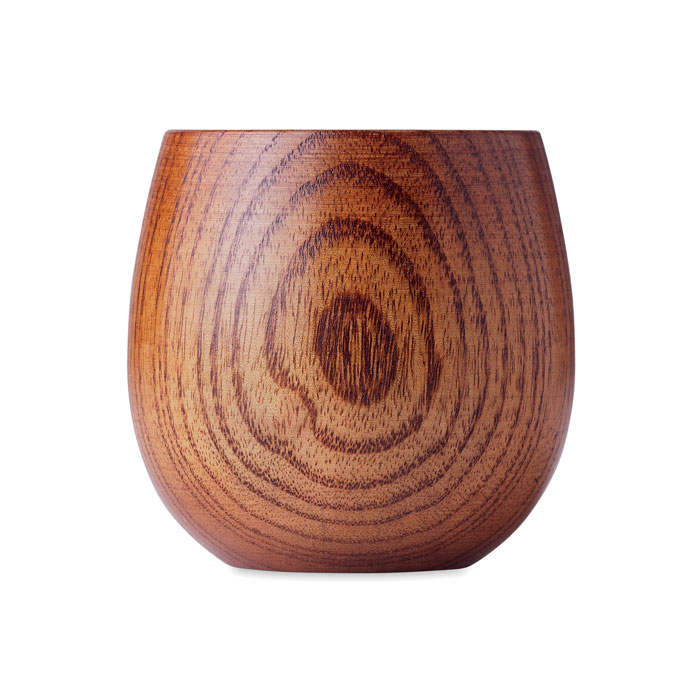 OVALIS - Eikenhouten beker 250 ml