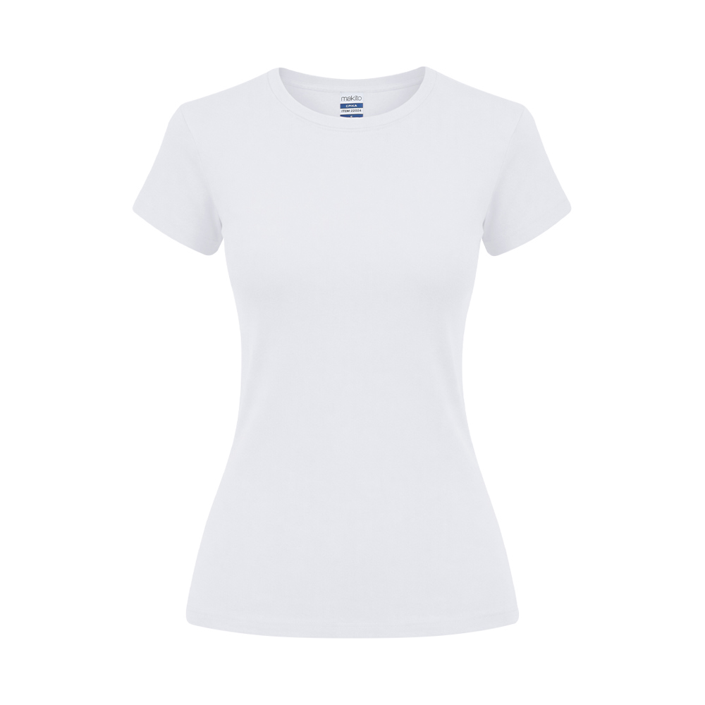Wit Dames T-Shirt Epika - BLA