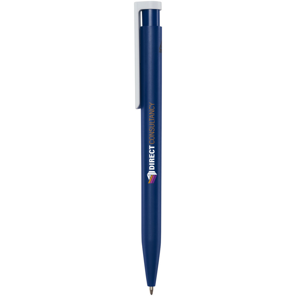Unix balpen van gerecycled plastic (blauwe inkt)
