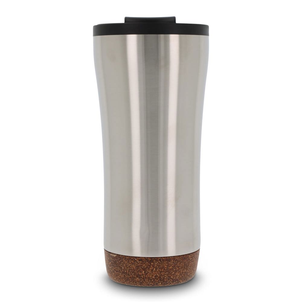 Dubbelwandige thermobeker met kurk onderzijde 480ml