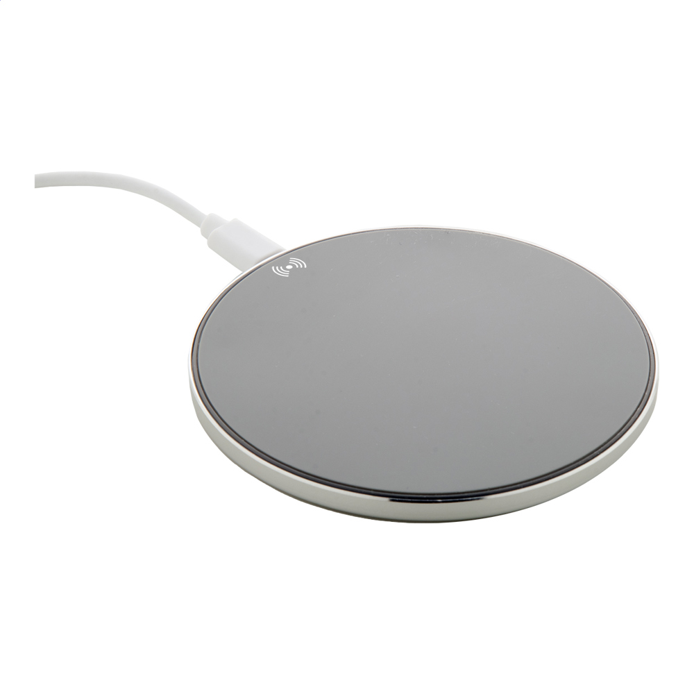 Walger - draadloze oplader - voor bedrijven en relatiegeschenken - Zilver