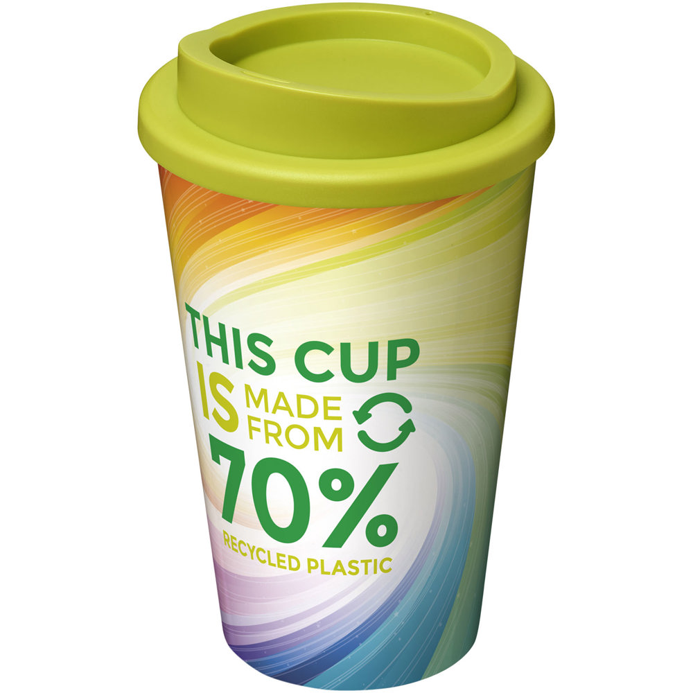 Brite-Americano® Eco 350 ml geïsoleerde beker - kopen of bedrukken - Lime