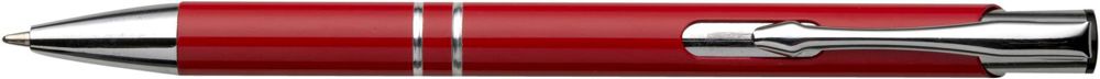 Aluminium balpen Albacete - voor bedrijven en relatiegeschenken - Rood