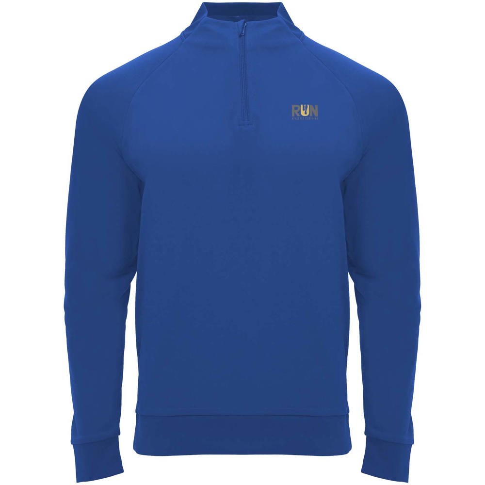 Epiro 200 g/m² sweatshirt met lange mouwen en kwartrits voor kinderen