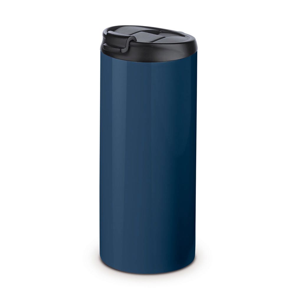 Thermobeker 350ml - bedrukt of onbedrukt verkrijgbaar - Donkerblauw