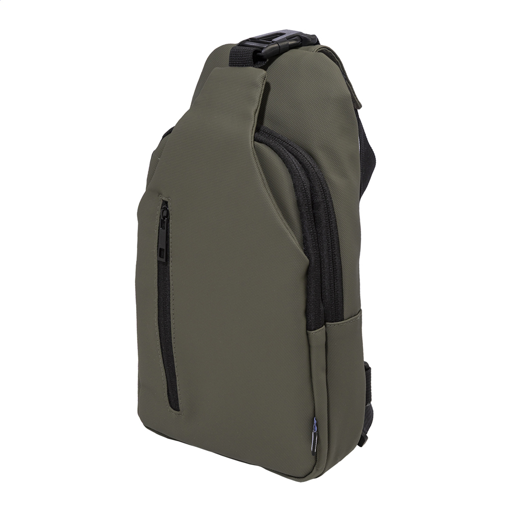 Crobud - RPET crossbody tas - bedrukt of onbedrukt verkrijgbaar - Groen