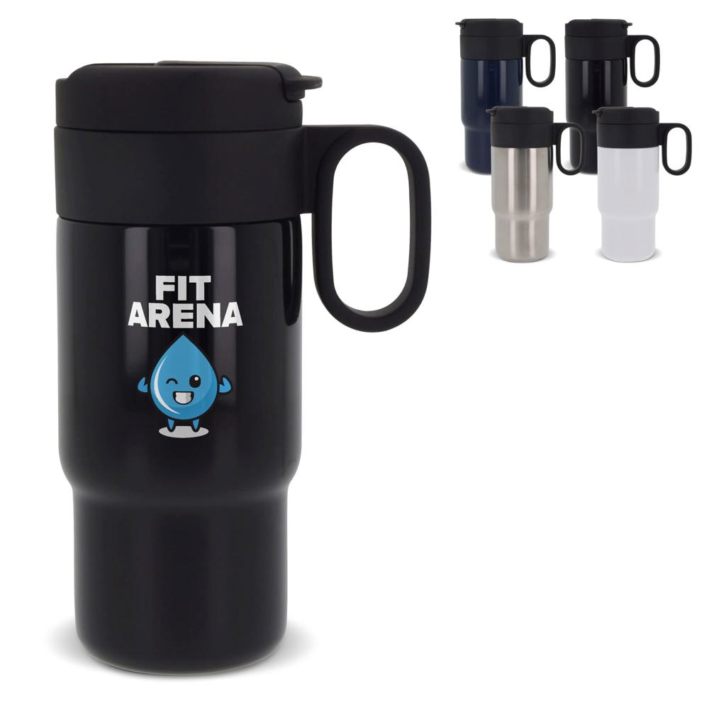 Thermofles Flow auto 300ml - bedrukt of onbedrukt verkrijgbaar
