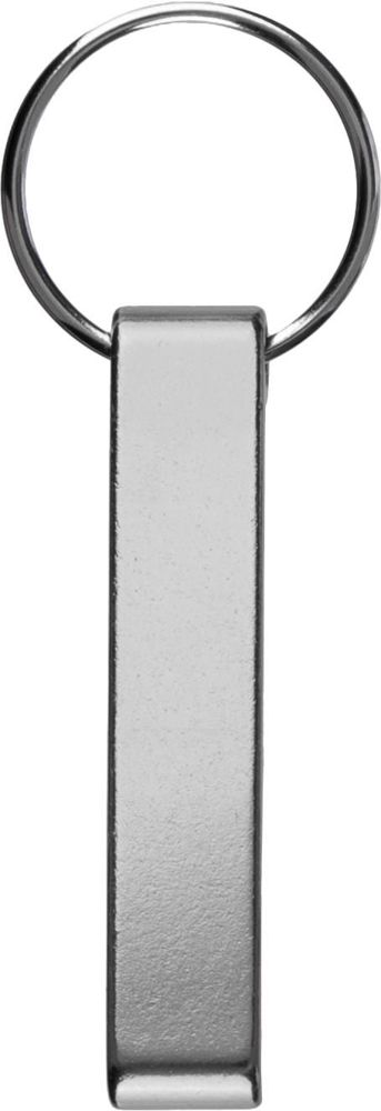 Gerecycled aluminium sleutelhanger Anneliese - met logo of onbedrukt bestellen - zilver