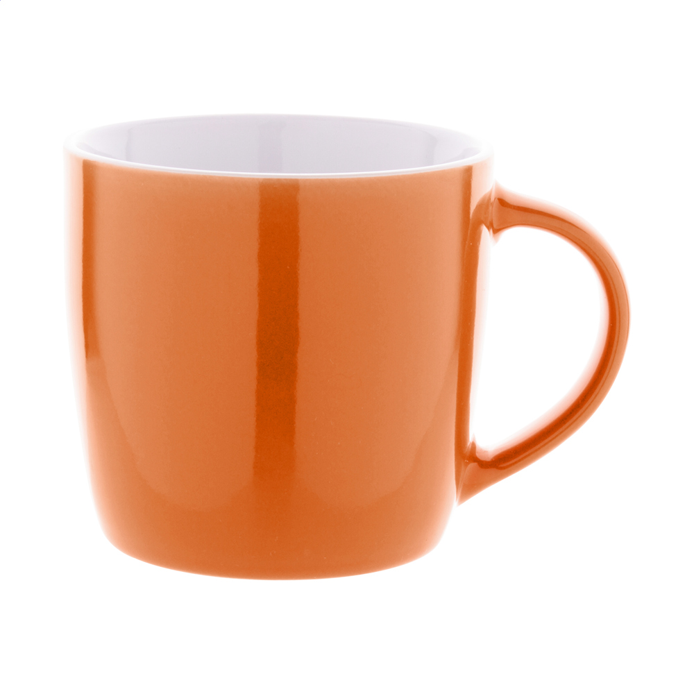 Hemera - mok - kopen of bedrukken - oranje/wit