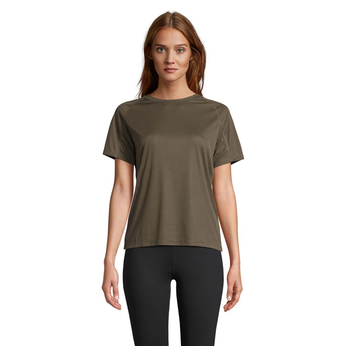 VORTEX WOMEN - VORTEX WOMEN RAGLAN T-SHIRT - voor bedrijven en relatiegeschenken - Army