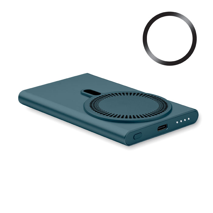 PAWTT - Draadloze oplader powerbank - kopen of bedrukken - Blauw