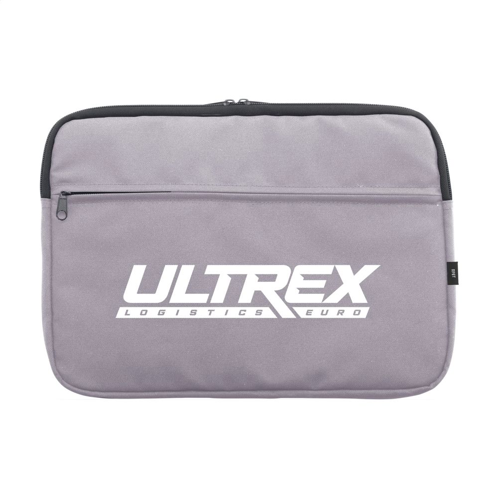 Jordan 13 inch RPET Laptop Sleeve laptophoes - bedrukt of onbedrukt verkrijgbaar - Grijs