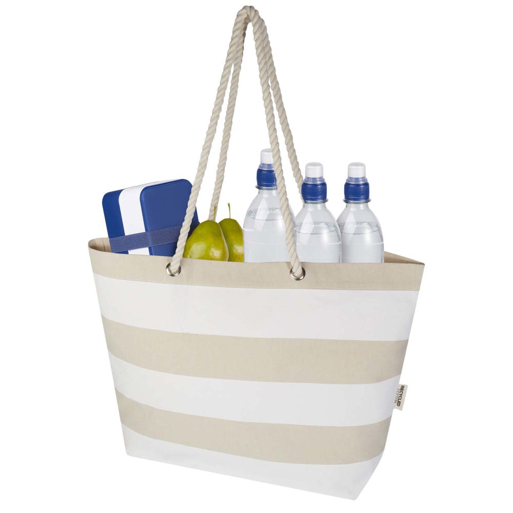 Florida 270 g/m² GRS gerecyclede strandtas 18L