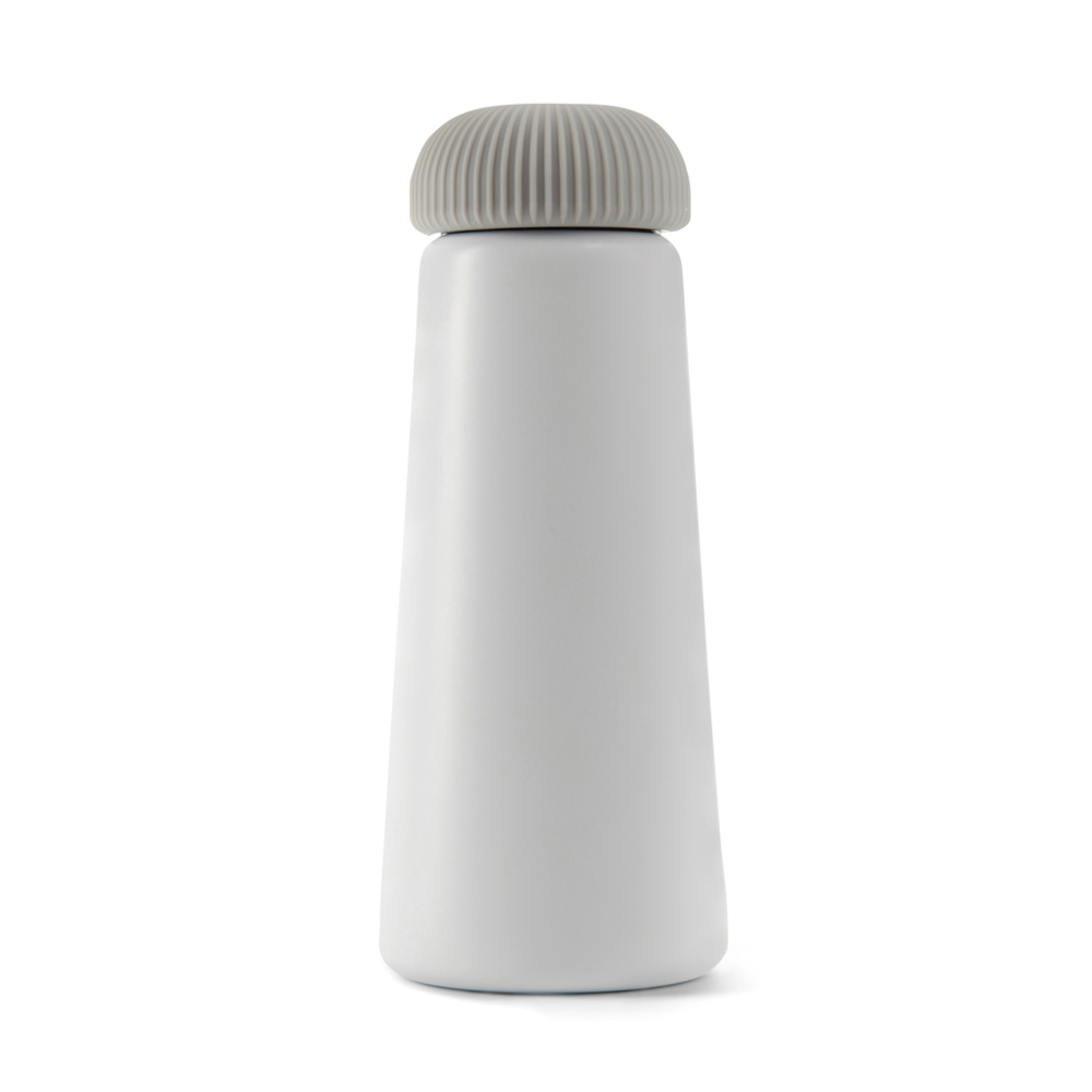 VINGA Erie RCS stalen vacuümfles 450ML - met logo of onbedrukt bestellen - wit (± PMS White)