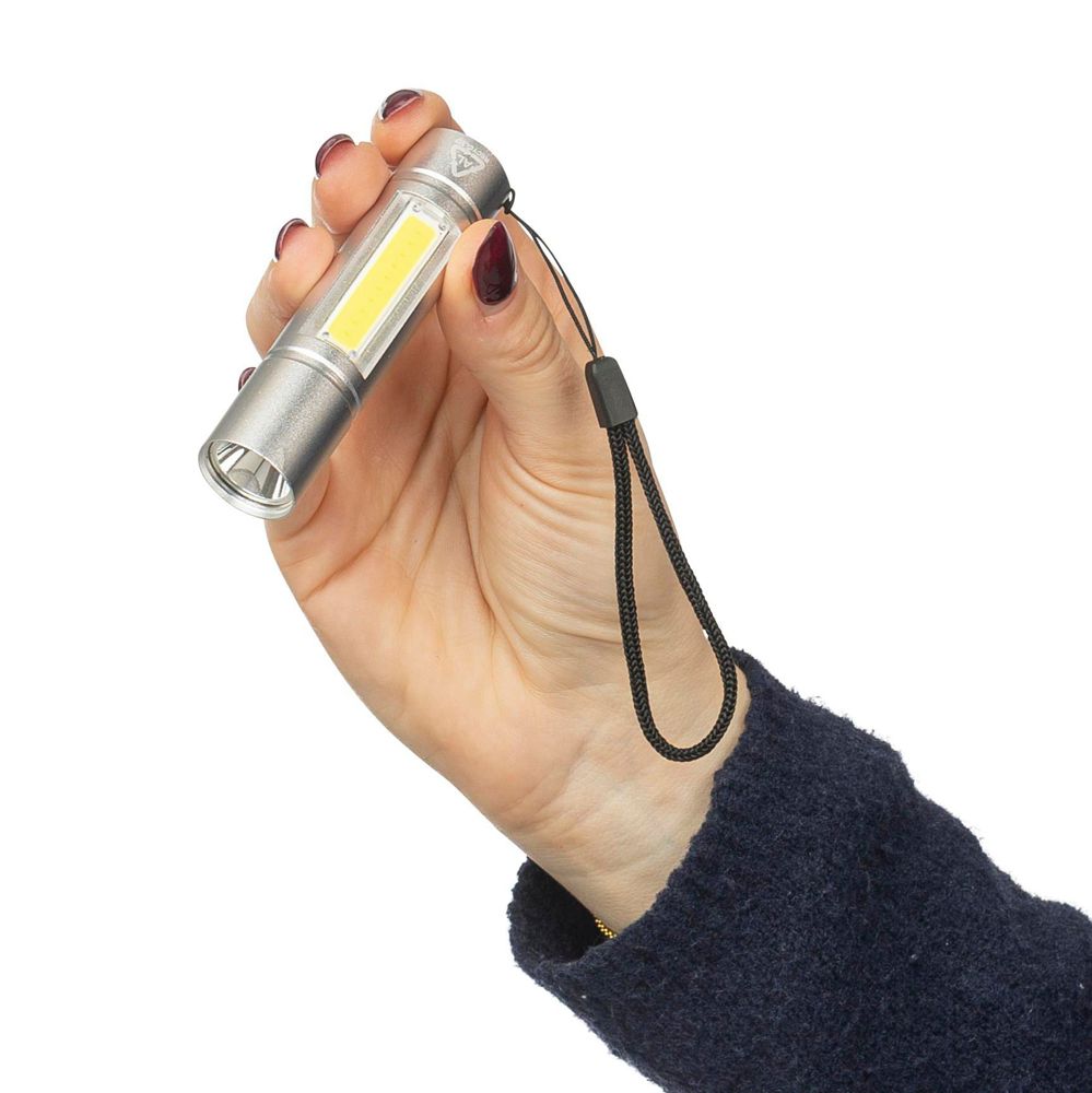 Gerecycled aluminium COB-zaklamp Sami