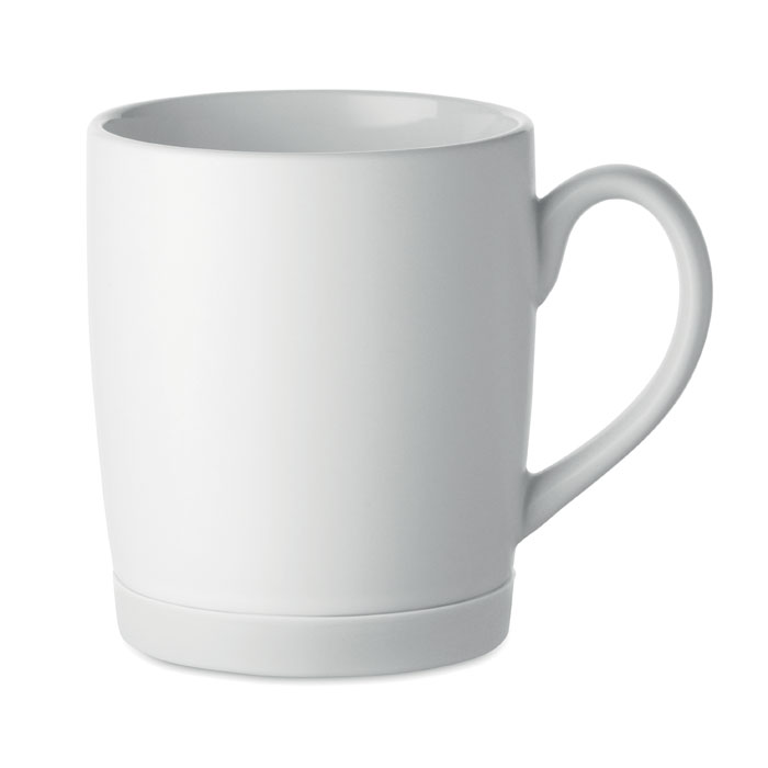 SILBASE - Keramische mok 300ml - kopen of bedrukken - Wit