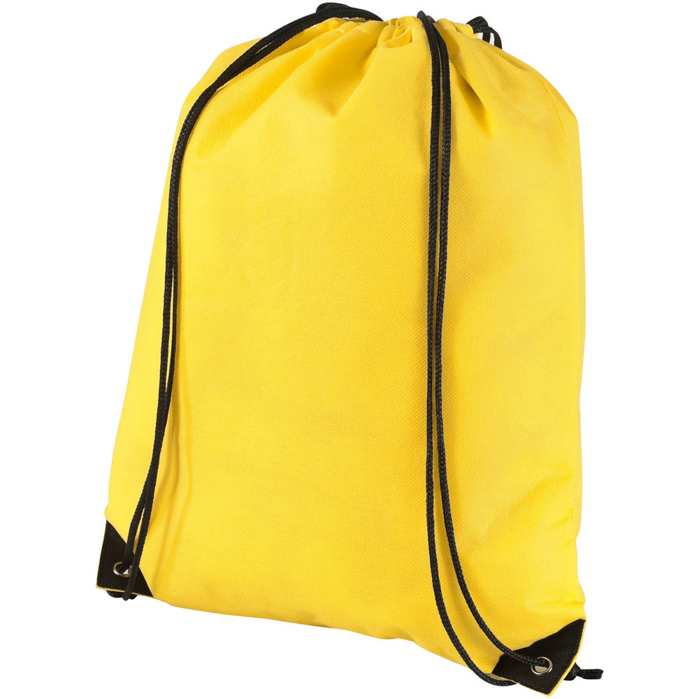 Evergreen non woven premium rugzak 5L - met logo of onbedrukt bestellen - geel