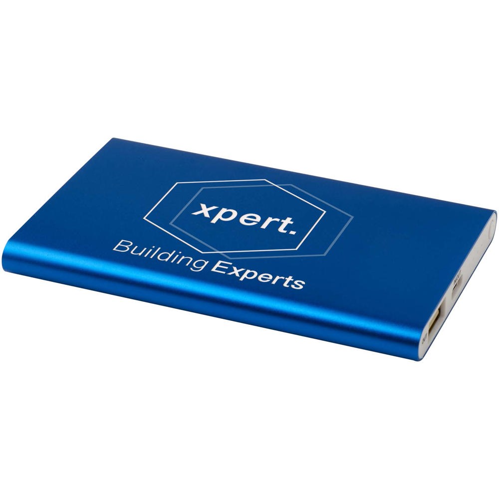 Pep type-C powerbank van 4000 mAh van gerecycled aluminium 