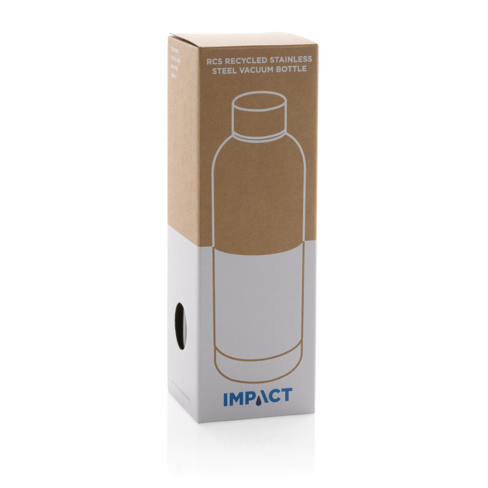 RCS gerecycled roestvrijstalen Impact vacuümfles