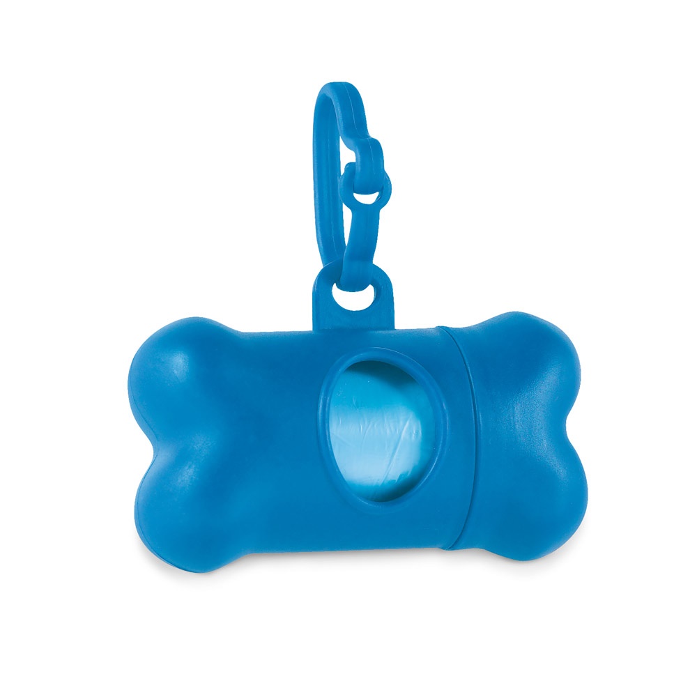 TROTTE. Hond hygiëne zak dispenser - voor bedrijven en relatiegeschenken - licht blauw