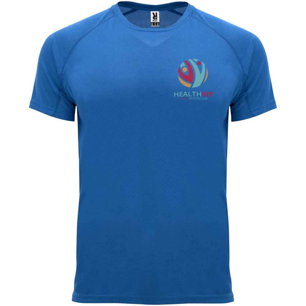 Bahrain 135 g/m² sportshirt met korte mouwen voor heren