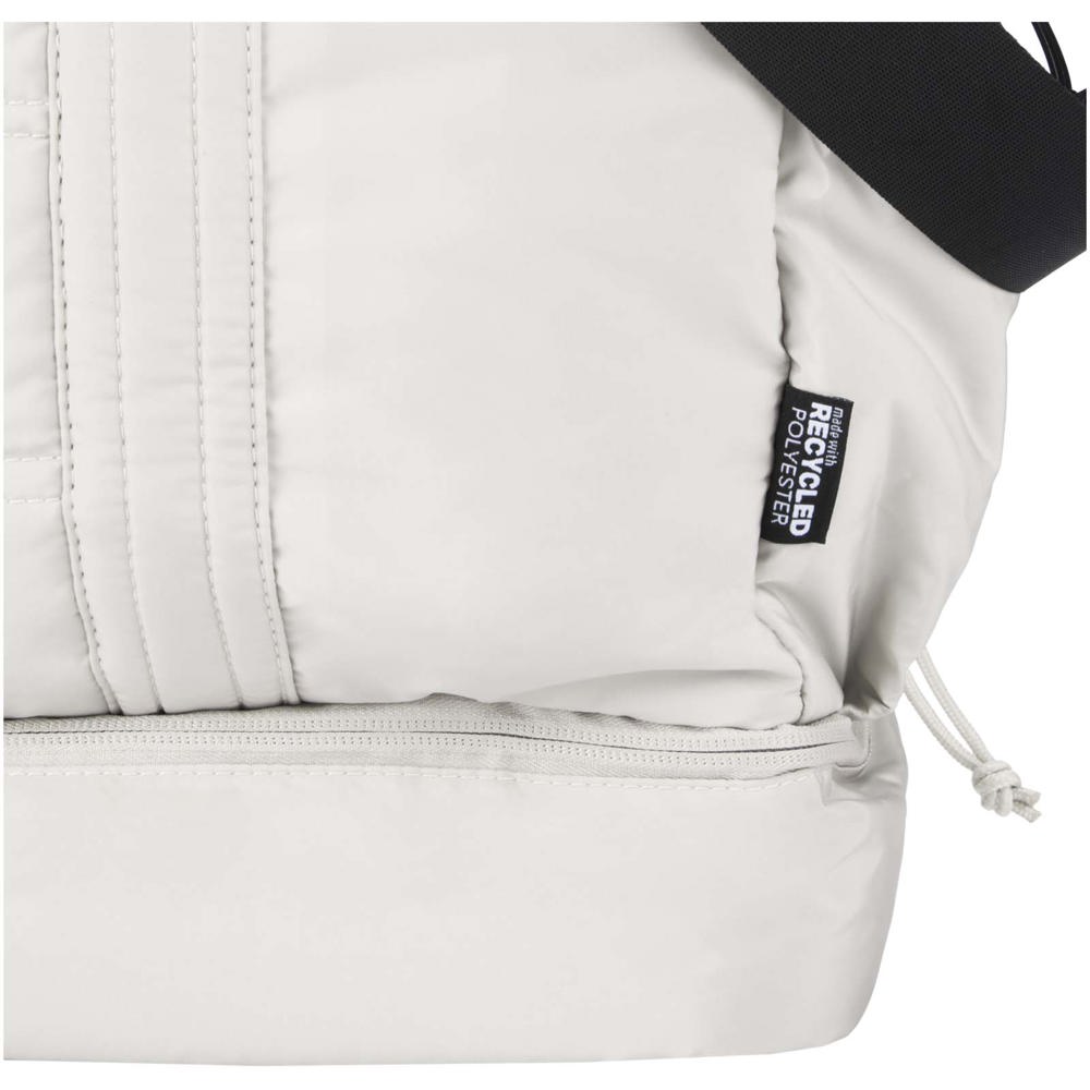 Puffer GRS gerecycleerde duffelbag met geïsoleerde bodem 30L
