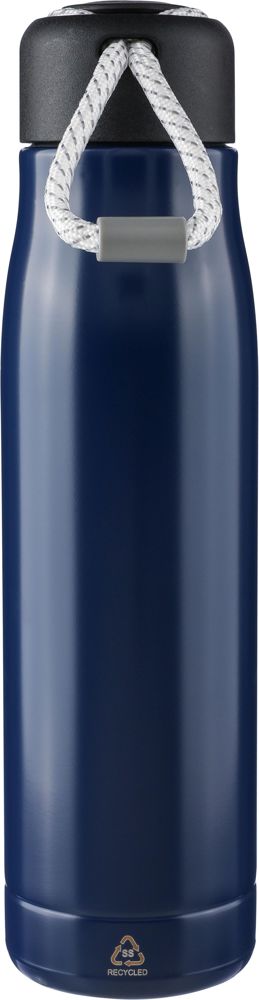 Gerecyclede roestvrijstalen dubbelwandige drinkfles (500 ml) Solene