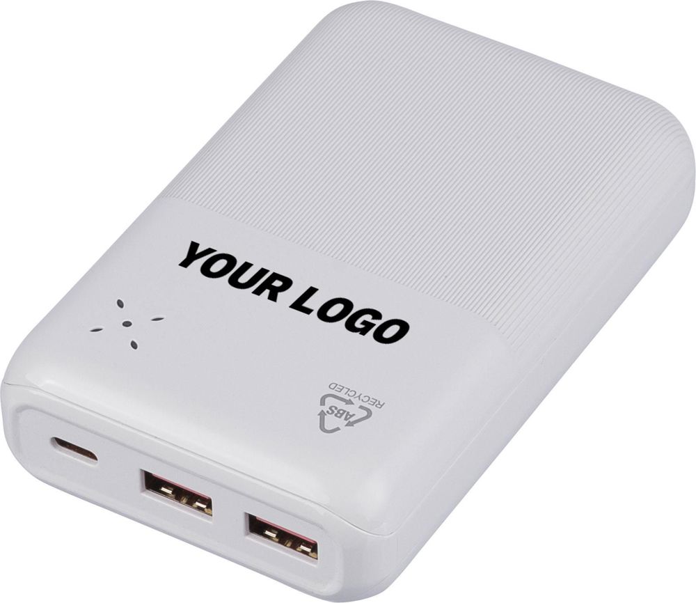 Gerecyclede ABS-powerbank Rayen