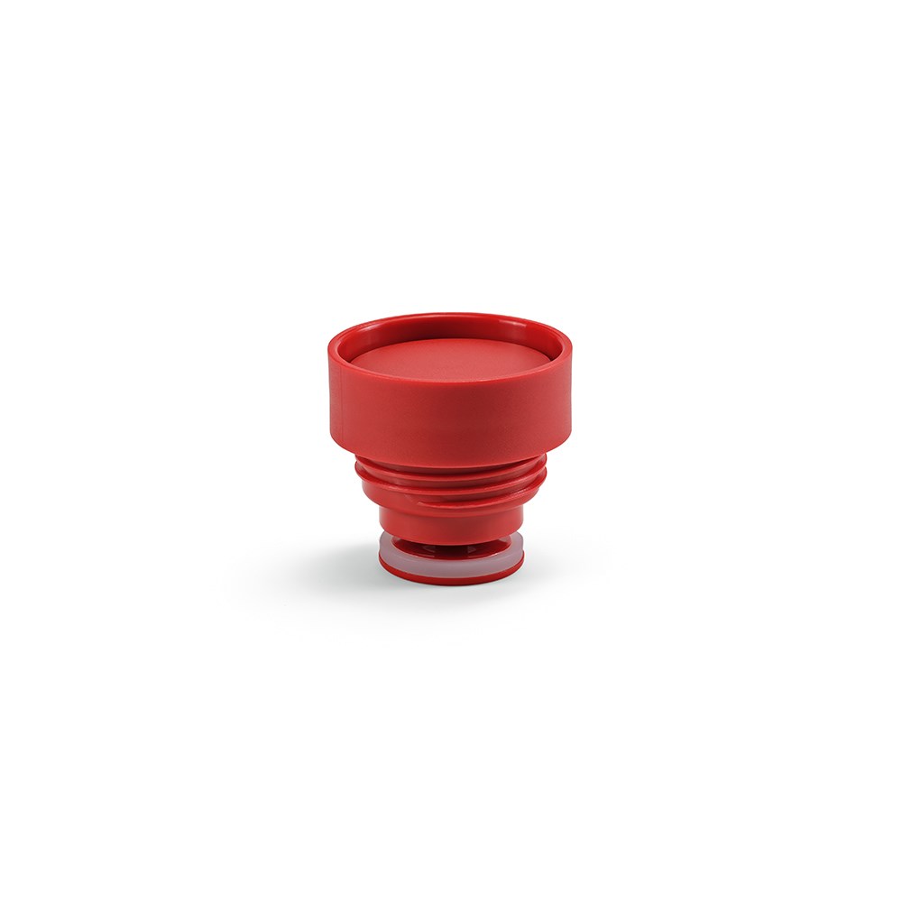 Ural fles gerecycled roestvrij staal 820 ml - Rood