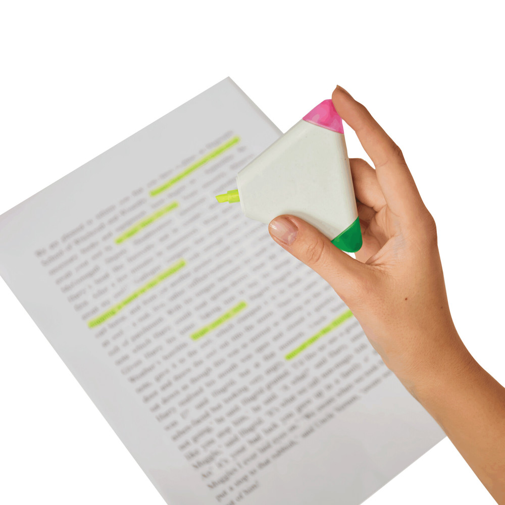 MARK IT 2.0 - Driehoekige markeerstift - voor bedrijven en relatiegeschenken