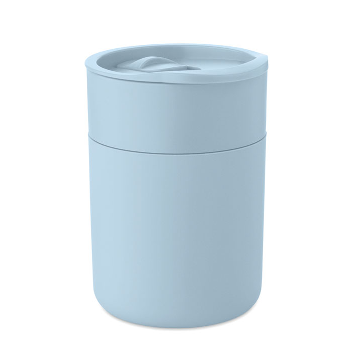 GOBLET - PP beker 330ml - voor bedrijven en relatiegeschenken - Babyblauw
