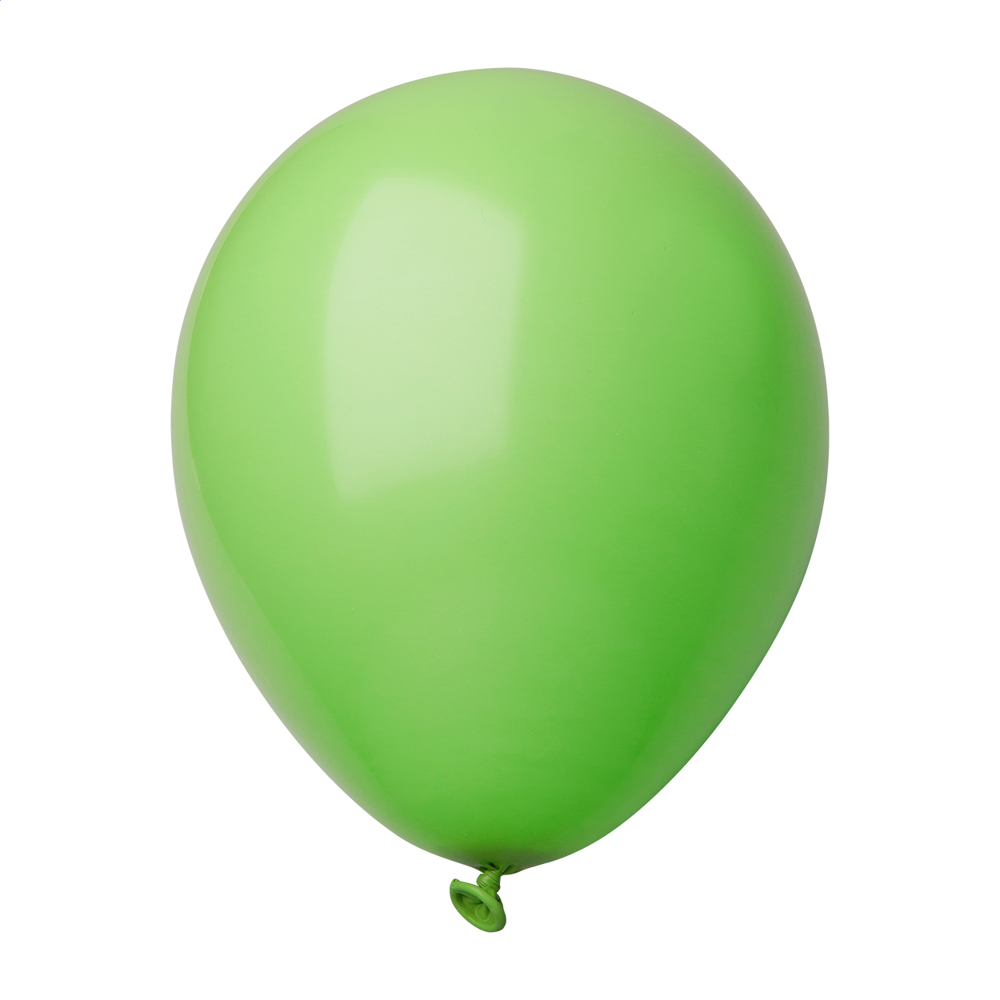 CreaBalloon - ballon, pastel kleuren - met logo of onbedrukt bestellen - appel groen