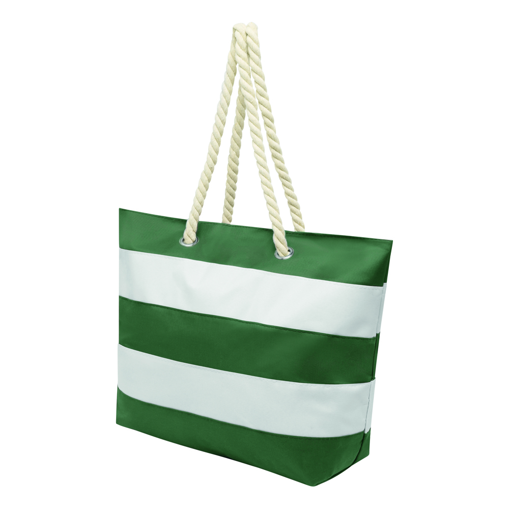 SYLT - Strandtas van 300D polyester - kopen of bedrukken - Groen, Wit