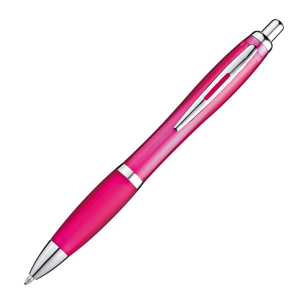 Pen met zilveren metalen clip