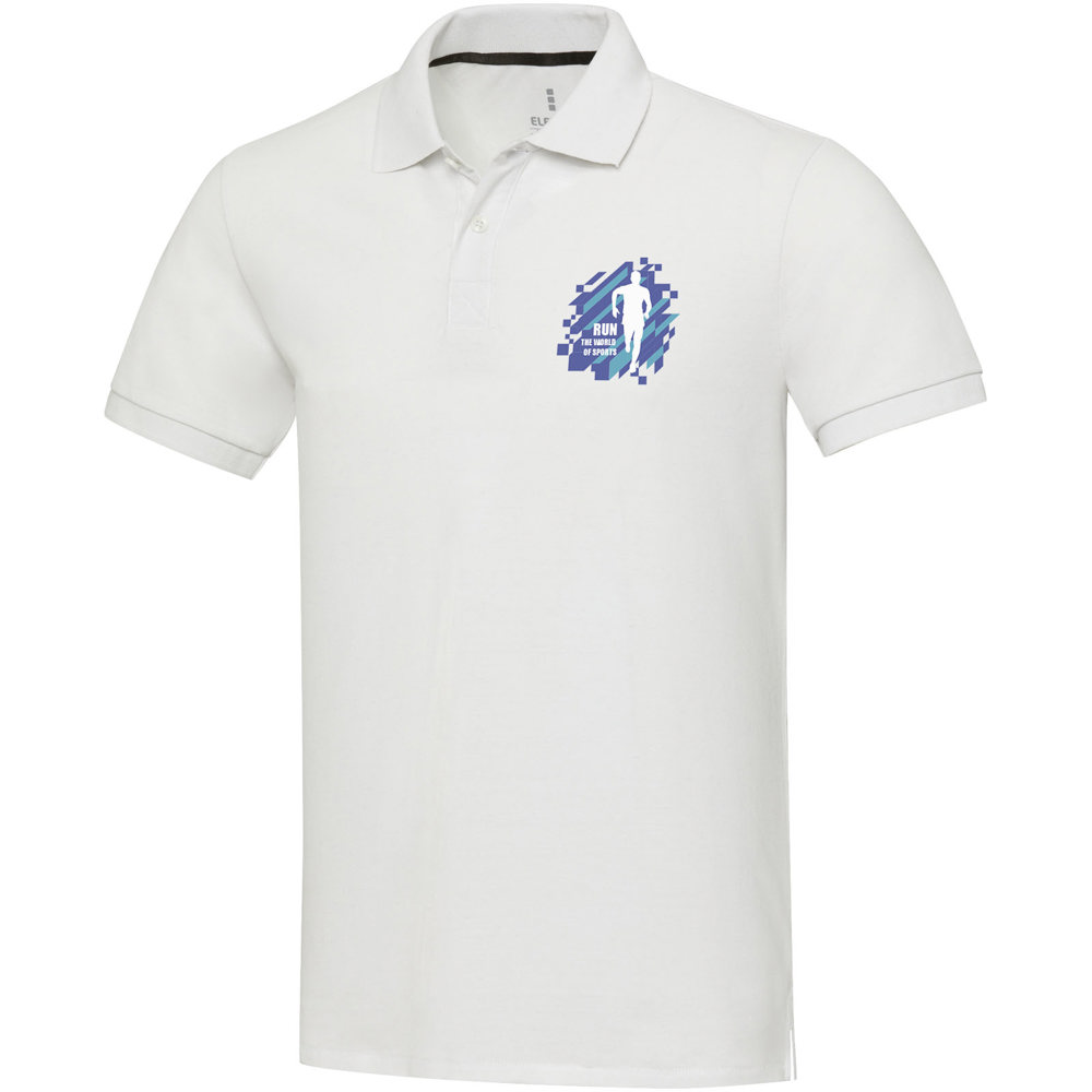 Emerald 200 g/m² unisex Aware™ gerecyclede polo met korte mouwen