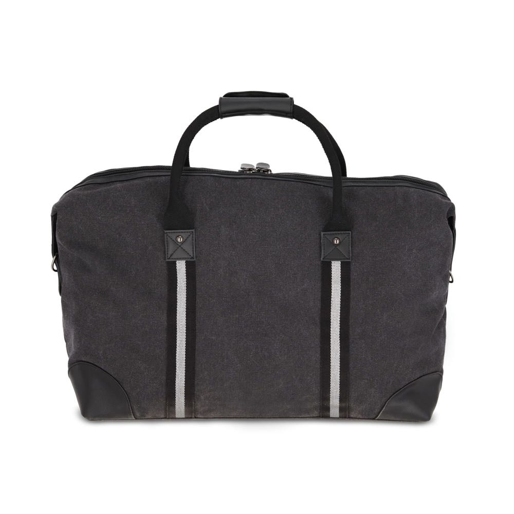 Gerecycled katoenen canvas weekendtas Harper