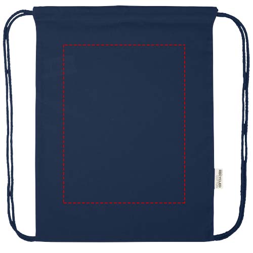 Oregon Blend 140 g/m² GRS gerecyclede tas met trekkoord 5 l
