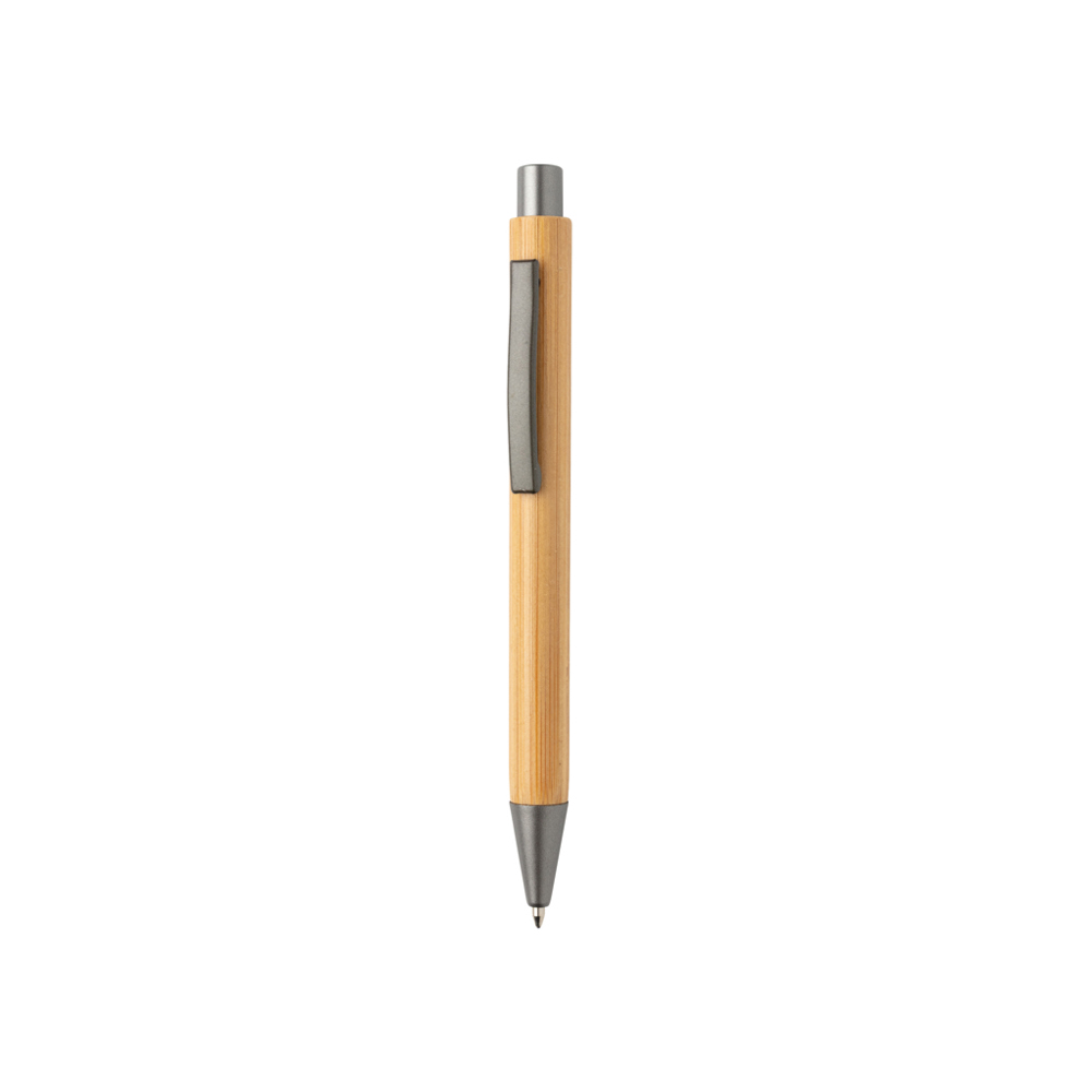 Slim design bamboe pen - met logo of onbedrukt bestellen