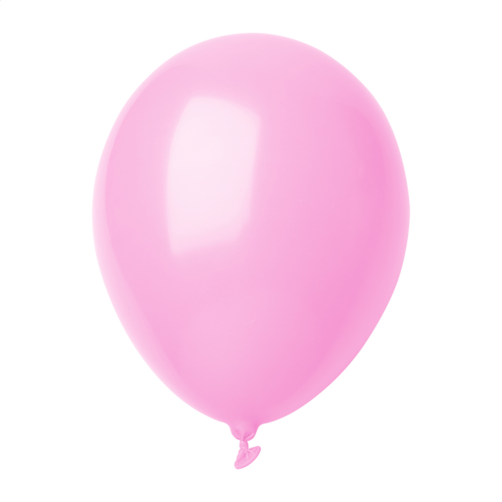 CreaBalloon - ballon, pastel kleuren - met logo of onbedrukt bestellen - roze