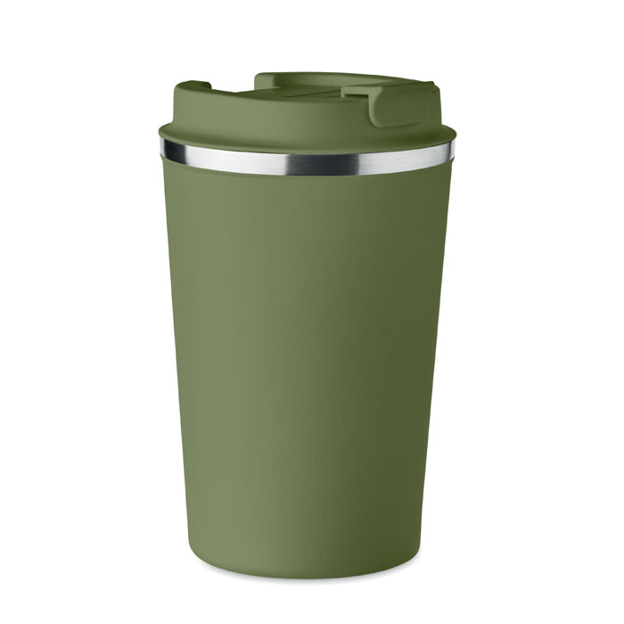 BRACE - Dubbelwandige drinkbeker - met logo of onbedrukt bestellen - Donker Marinegroen