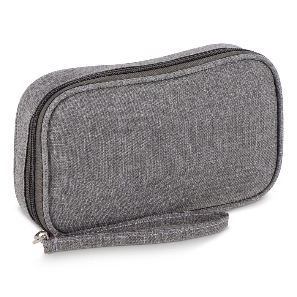 rPET 300D Kora organizer tas - met logo of onbedrukt bestellen - grijs