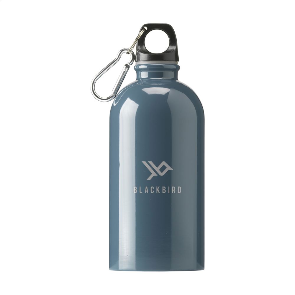 SteelSport RCS Recycled Steel Bottle 500 ml - voor bedrijven en relatiegeschenken - blauw/groen