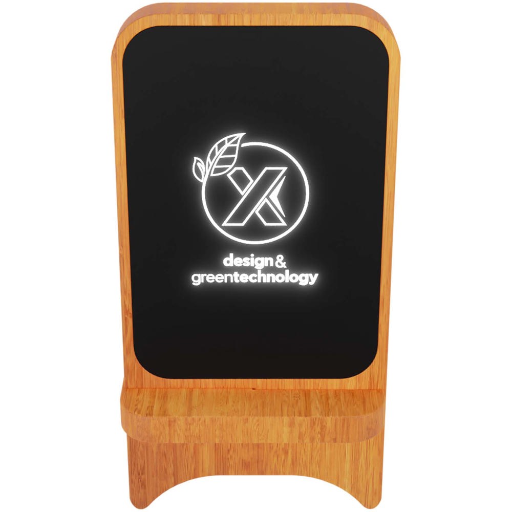 SCX.design W16 15 W oplichtende draadloze houten standaard