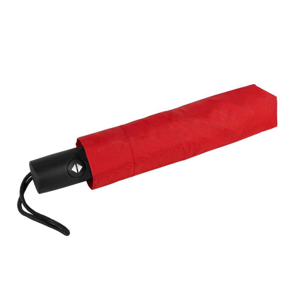 FALCONETTI - Opvouwbaar - Automatisch openen en sluiten - Windproof - 100 cm - met logo of onbedrukt bestellen - Rood (± PMS 199C)